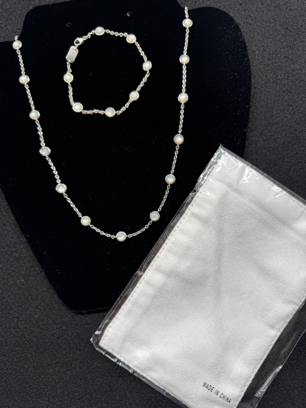 IPPOLITA Sterling Silver Lollipop® Mother of Pearl Station Necklace, 16” and mat